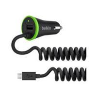 Belkin Ultra Fast 3.4Amp USB Car Charger with USB Pass Through