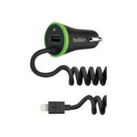 Belkin UltraFast 3.4A USB Car Charger with USB Pass Through