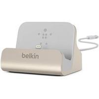 Belkin iPhone 5 and 6 Desktop Charge and Sync Desktop Dock - Gold