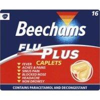 Beechams Flu Plus Caplets - 16 Caplets