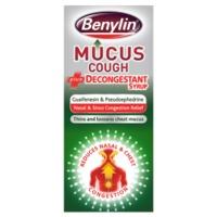 Benylin Mucus Cough Plus Decongestant Syrup 100ml