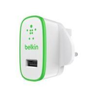 Belkin AC wall charger with Lightning Connector for Apple - White
