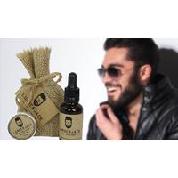 Beard Grooming Gift Set - Oil and Wax