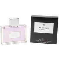 beckham signature 75ml eau de toilette mens