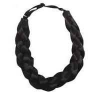 Beauty Works Braided Headband - Ebony 1B