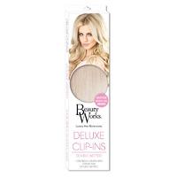 Beauty Works 18 \" Deluxe Remy Instant Clip-In Extensions - Malibu Blonde 613/60