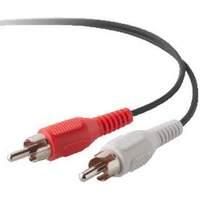 Belkin Pro Series Audio Cable Dual Phono To Rca Cable In Red/white 3m