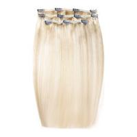 beauty works deluxe clip in hair extensions 18 inch la blonde 61324