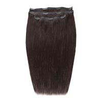 Beauty Works Deluxe Clip-In Hair Extensions 18 Inch - Ebony 1B