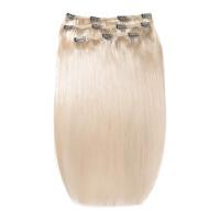 beauty works deluxe clip in hair extensions 18 inch vintage blonde 60