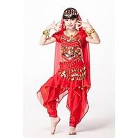 Belly Dance Belly Dance Outfits Children\'s Performance Chiffon