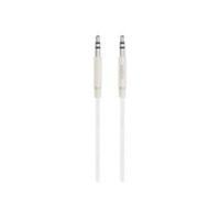 belkin premium 35mm braided tangle free aux cable white