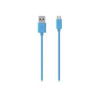 belkin mixit colour range micro usb cable 2m blue