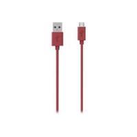 belkin mixit colour range micro usb cable 2m red