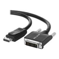 belkin displayport to dvi cable male to male 18m