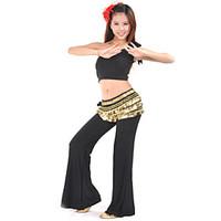 Belly Dance Outfits Women\'s Training Polyester 2 Pieces Sleeveless Top Pants