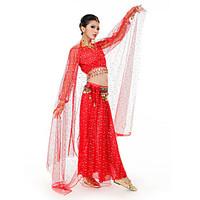 Belly Dance Veil Women\'s Performance Tulle 1 Piece Veil