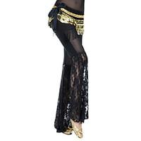 Belly Dance Bottoms Women\'s Training Crystal Cotton Natural