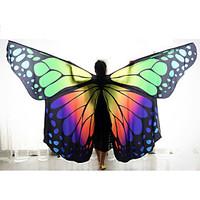 belly dance isis wings womens performance nylon butterfly design patte ...