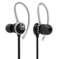 beevo em400 stereo sport earphones with detachable ear hook mic volume ...