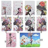 Beauty Pattern High Quality PU Leather with Stand Case for 7 Inch Universal Tablet