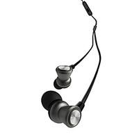 BEEVO WI300 Bass Earphone Inline Wired Control and Microphone Features High-Fidelity Earplugs with Monitor Noise Reduction