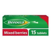 Berocca Mixed Berries Energy Vitamin 15 Tablets