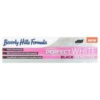 beverly hills perfect white black sensitive toothpaste 100ml