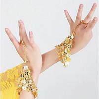 belly dance dance glove womens performance metal sequin 2 pieces brace ...