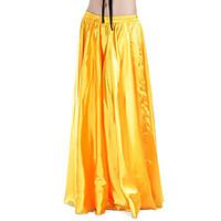 belly dance skirts womens training satin