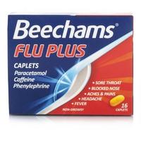 Beechams Flu Plus Caplets 16s