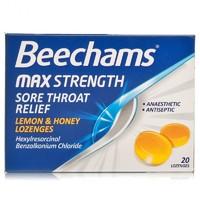 beechams strength honey lemon lozenges 20s