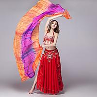 belly danceyogaperformance stage props womens performancetraining silk ...