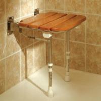 Betterlife Polished Wooden Shower Seat