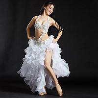 belly dance outfits womens performance polyester sequin pleated crysta ...