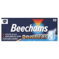 Beechams Powders 10 Powder Wraps