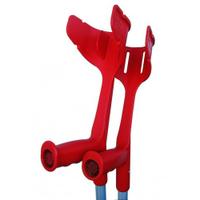 betterlife magic twin ergonomic grip crutches red