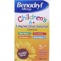 Benadryl Allergy Childrens Oral Solution