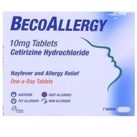 becoallergy 10mg 7 tablets