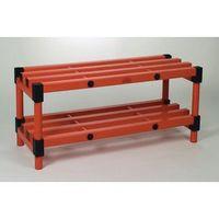 BENCH - DOUBLE - RED 1500MM LENGTH