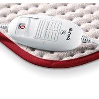 beurer hk comfort heating pad with cosy fleece finish