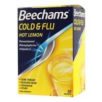 Beechams Cold &amp; Flu Hot Lemon Pack of 5