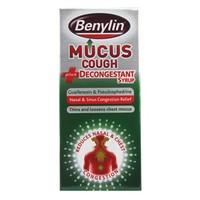 Benylin Mucus Cough Plus Decongestant Syrup 100ml