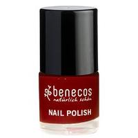 benecos natural nail polish mighty orange