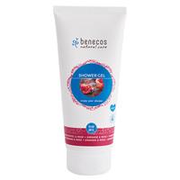 benecos natural shower gel pomegranate rose