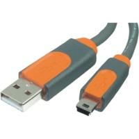 Belkin Pro USB 2.0 to A/Mini B Cable 1.8m (CU1200CP1.8M)