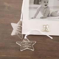 Bespoke Gift Boxed Baby Born On Day Of The Week Star