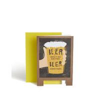Beer Questions Birthday Card