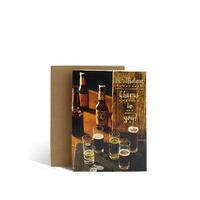 Beer & Glass Photo Birthday Card