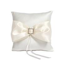 Beverly Clark Duchess Ring Cushion in Ivory